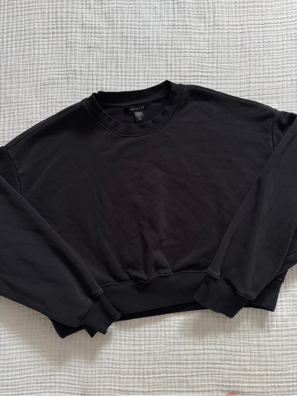 Athleta Forever Fleece Relaxed Crew size XL - Picture 2 of 4